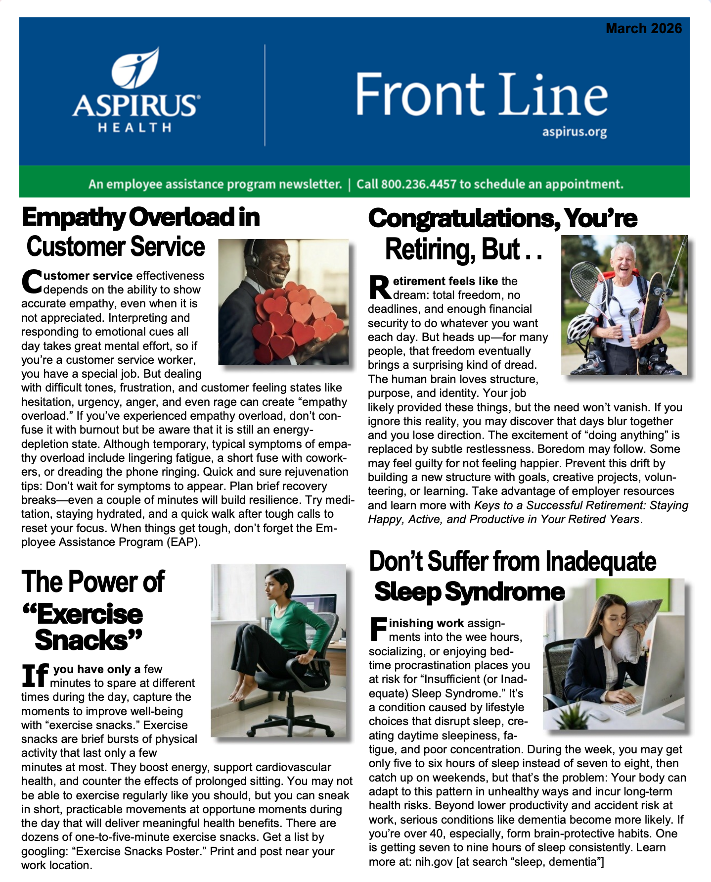 Front Line March 2026